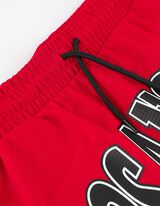 Bermude  - Imprimeu - Rosu