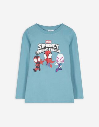 Langarmshirt - Marvel - hellblau