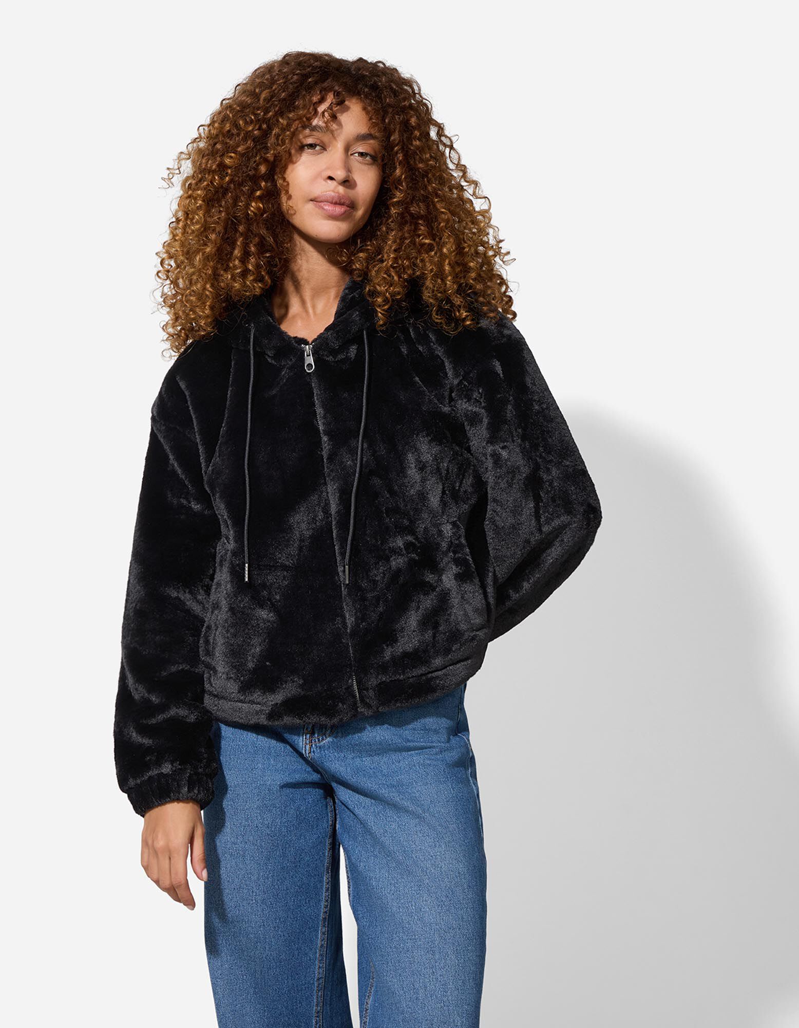 Jas - Oversized schouders - Zwart