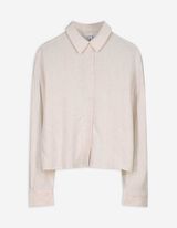 Blouse - Lin mélangé - Beige