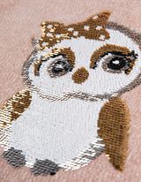 Giacca in maglia - Paillettes doubleface - rosa