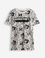 T-shirt - Minecraft - wit