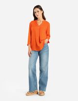 Bluza - LENZING™ ECOVERO™ - narandzasta