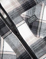 švarkas -marškiniai - „Oversized“ stiliaus - pilkas