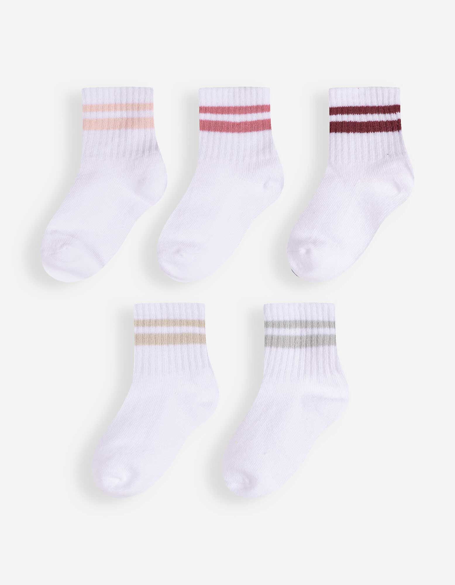 Chaussettes de tennis - Lot de 5