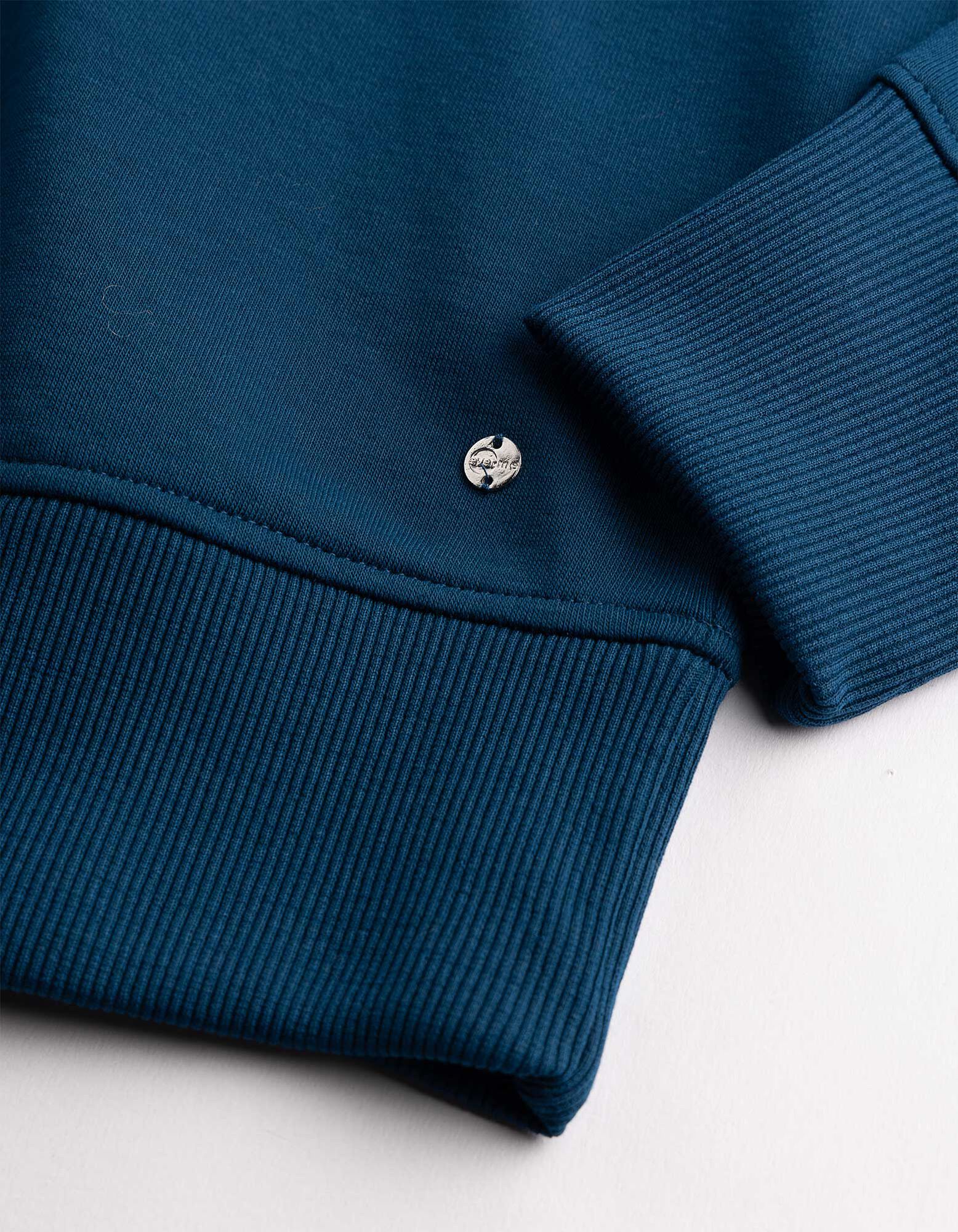 Sweatshirt - Oversized Fit - Dunkelblau