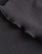 Mar&scaron;kinėliai - Mezginys stulpeliu - tamsiai pilkas