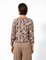 Shirt - Knotendetail - Beige