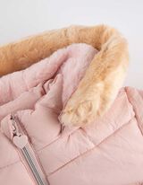 Parka - Vízlepergető - rozsaszin