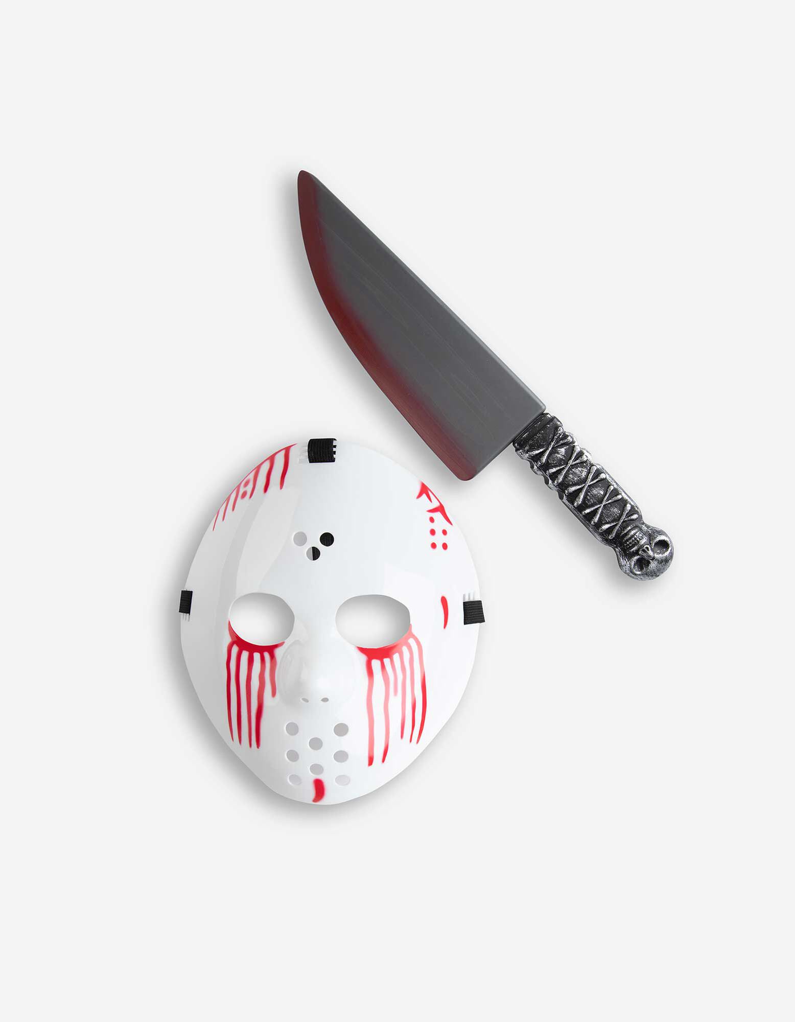 Halloween-Set - 2er-Pack - Wei&szlig;