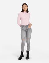 Langarmshirt - Rei&szlig;verschluss