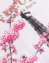 T-shirt - Impression avant - blanc