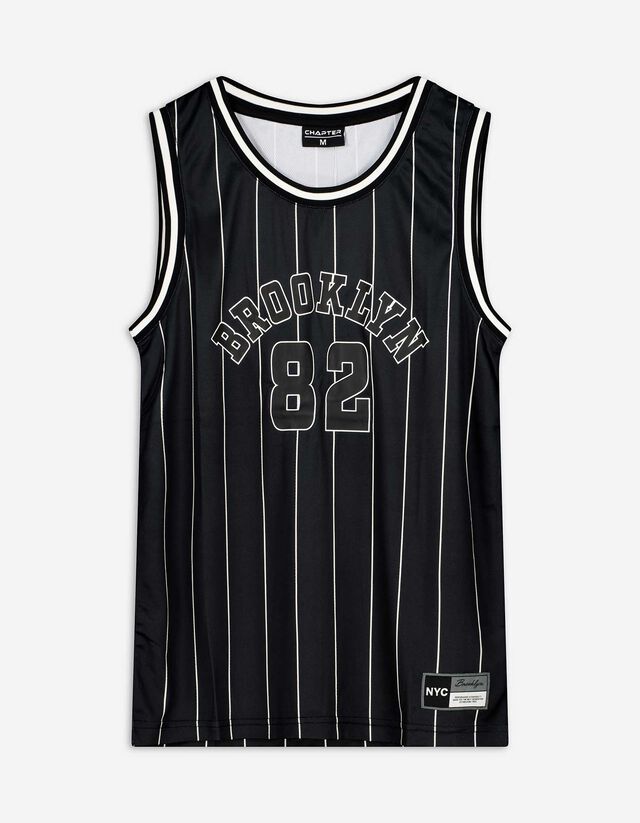 Tanktop - Mesh - zwart