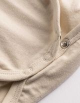 Langarmbody - Baumwolle - wei&szlig;