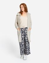 Cardigan lungo - Maglia larga - beige