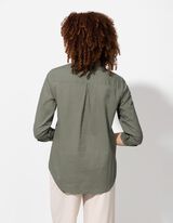 Blusa - Taschina sul petto - verde