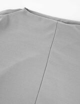 Haljina - Ravni kroj - siva