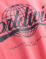 T-Shirt - R&uuml;ckenprint - rosa