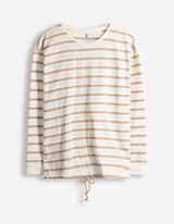 Pullover - Kordel - wei&szlig;