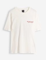 T-Shirt - R&uuml;ckenprint - wei&szlig;