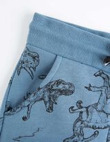 spodnie joggingowe - troczek na dole - jasny niebieski