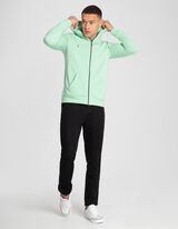 Sportska majica sa zatvaračem - Kapuljača - svijetlo zelena