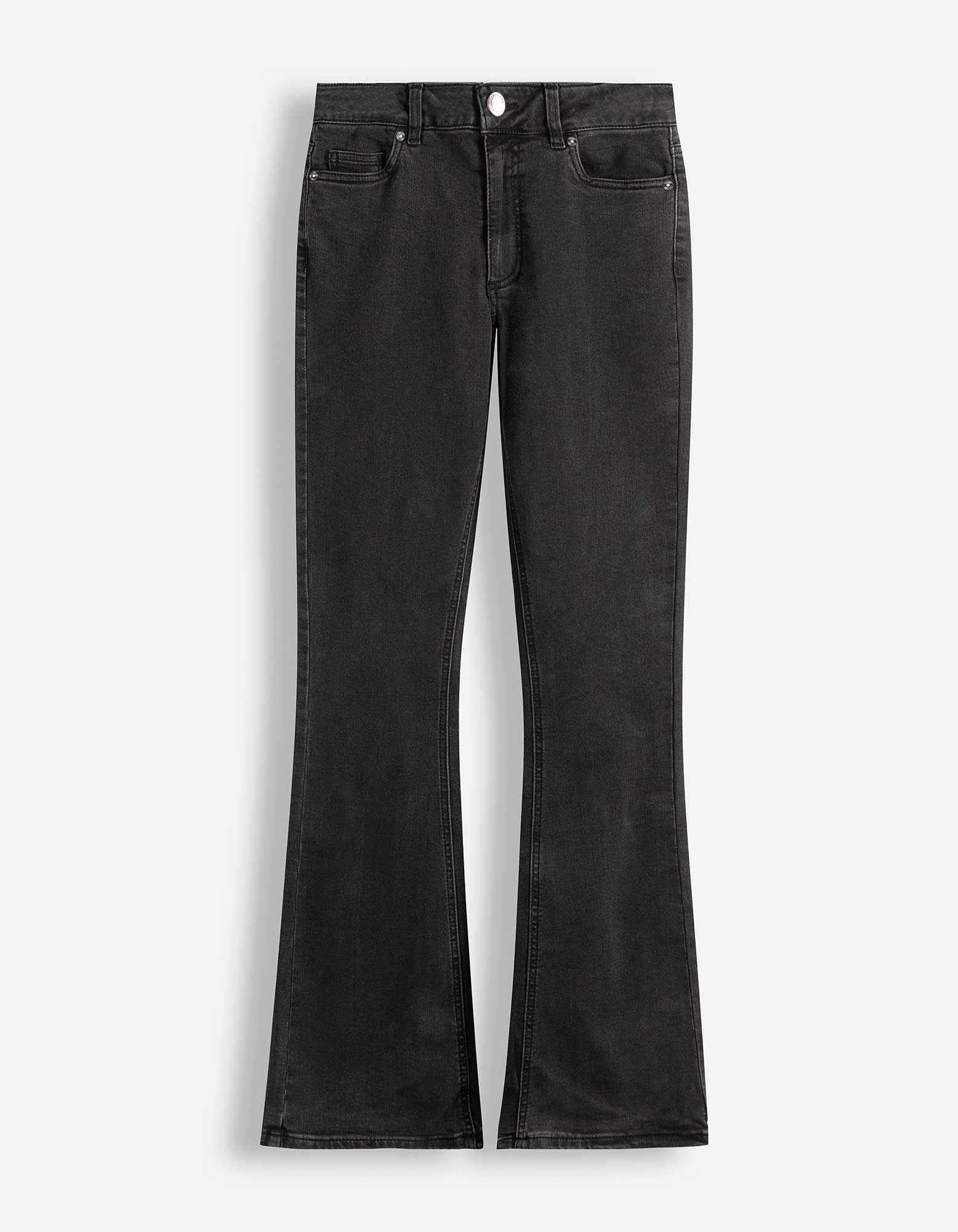 Dž&iacute;nsy - Bootcut Fit - Čierna
