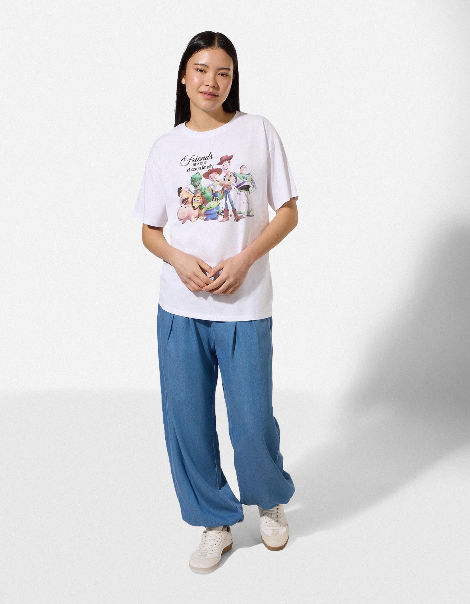 T-Shirt - Frontprint - wei&szlig;