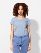 T-Shirt - Stretchanteil - hellblau