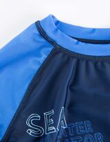 Set di camicia e pantaloni UV - Poliestere riciclato - blu scuro