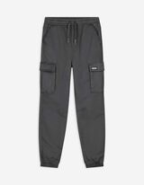 Cargohose - Relaxed Fit - dunkelgrau