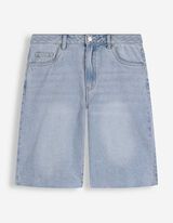 Bermuda  - Relaxed Fit - Hellblau