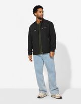 Jacke - Stehkragen - schwarz