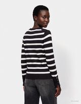 Strickpullover - Zierkn&ouml;pfe - Off-White