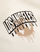 Džemperis - Atgalinis atspaudas - baltas