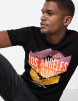 Tričko - Potlač - cierna