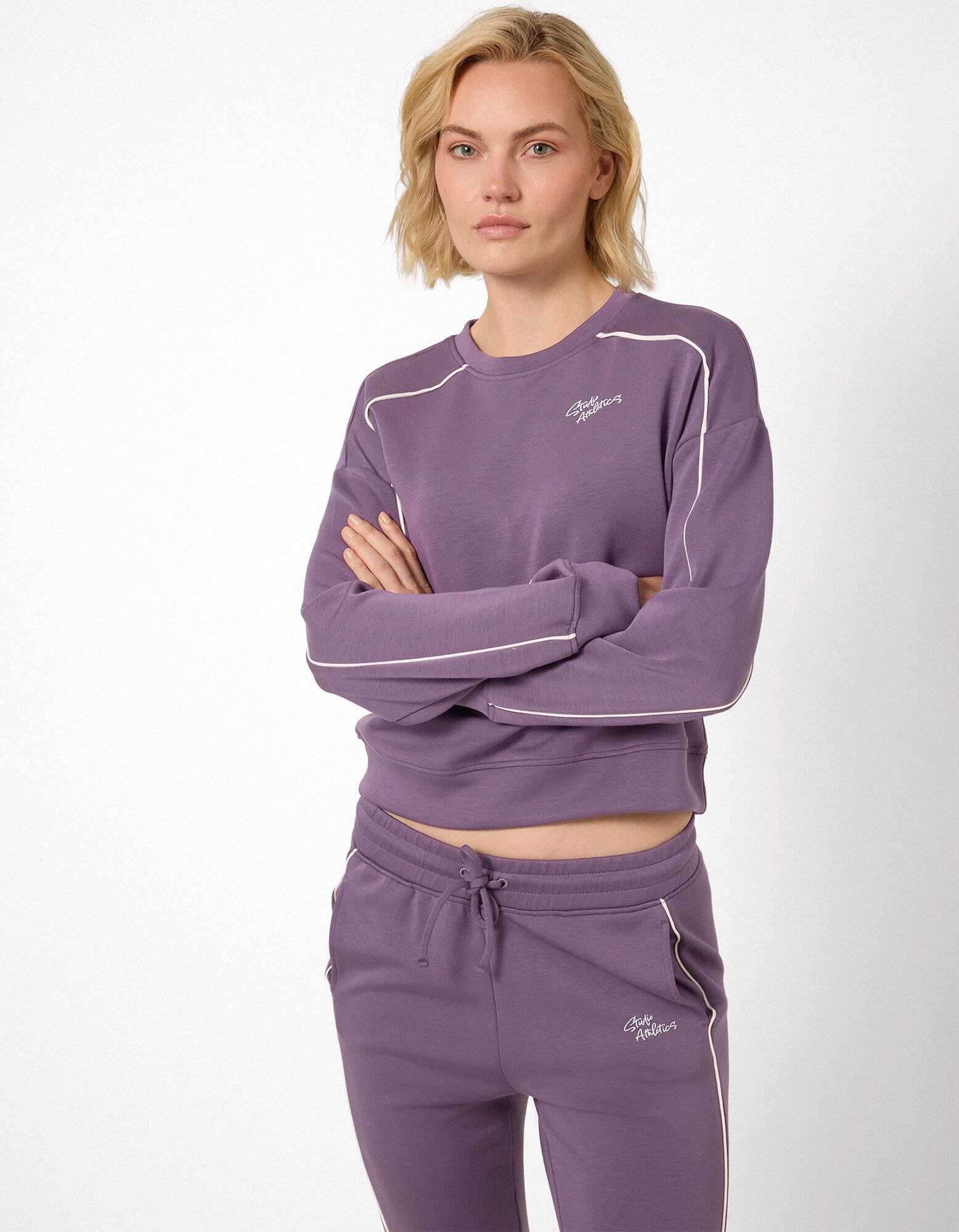 Sweatshirt - Scuba - Lila