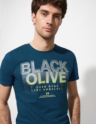 T-Shirt - Print - t&uuml;rkis