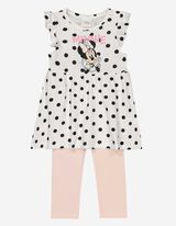 Baby Set aus Kleid und Leggings - Minnie Mouse