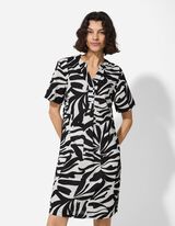 Kleid - Seitenschlitz - weiß