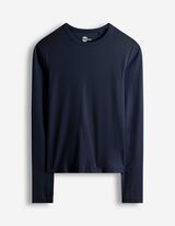 Longsleeve - Modaal - donkerblauw