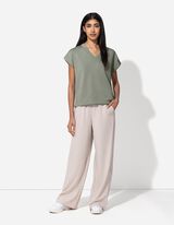 T-shirt - Contenuto di modal - verde chiaro