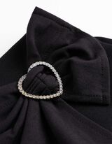 Skort - einfarbig - schwarz