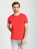 Felső - Pamut - vilagos piros