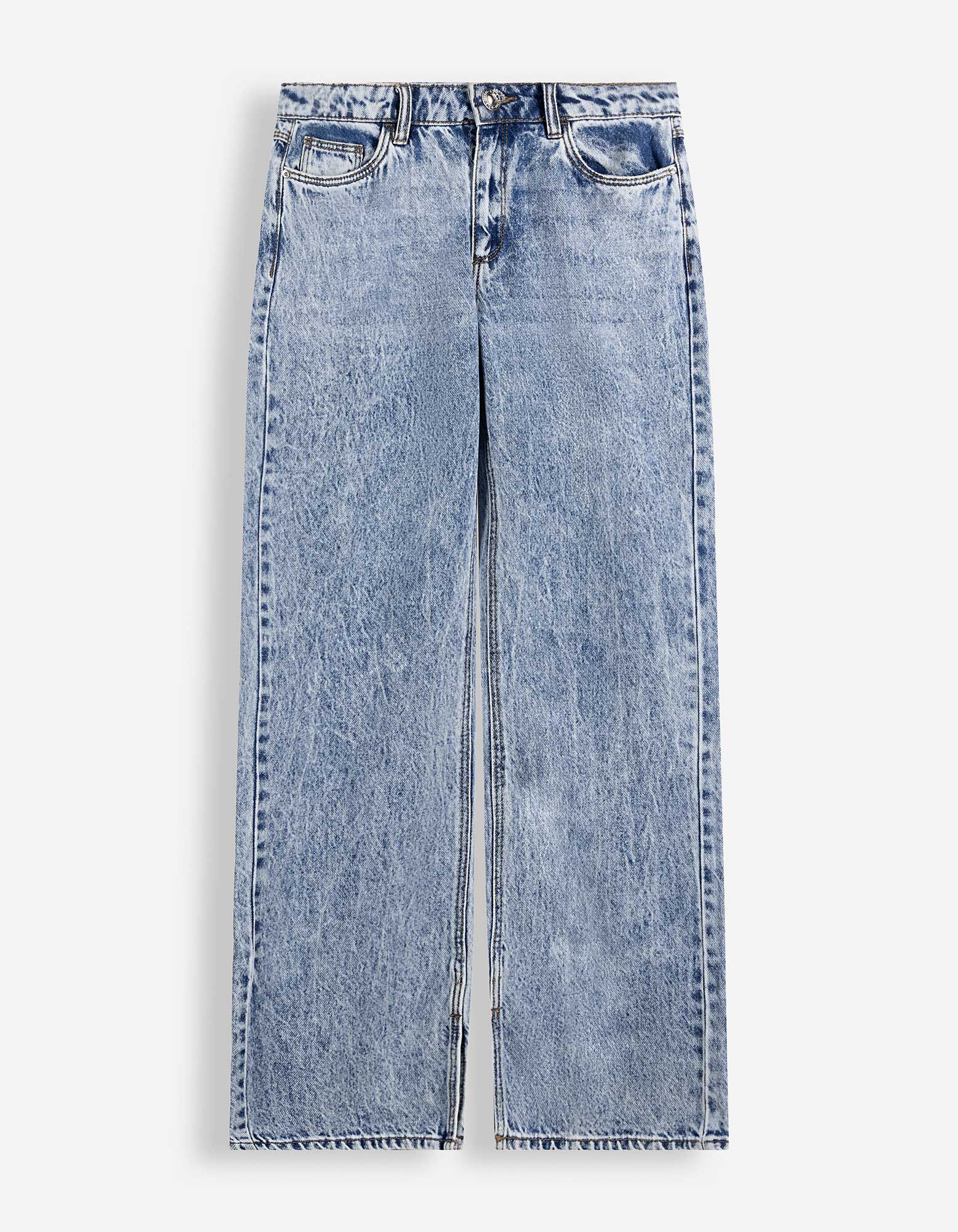 Jeans - Straight Fit - Hellblau