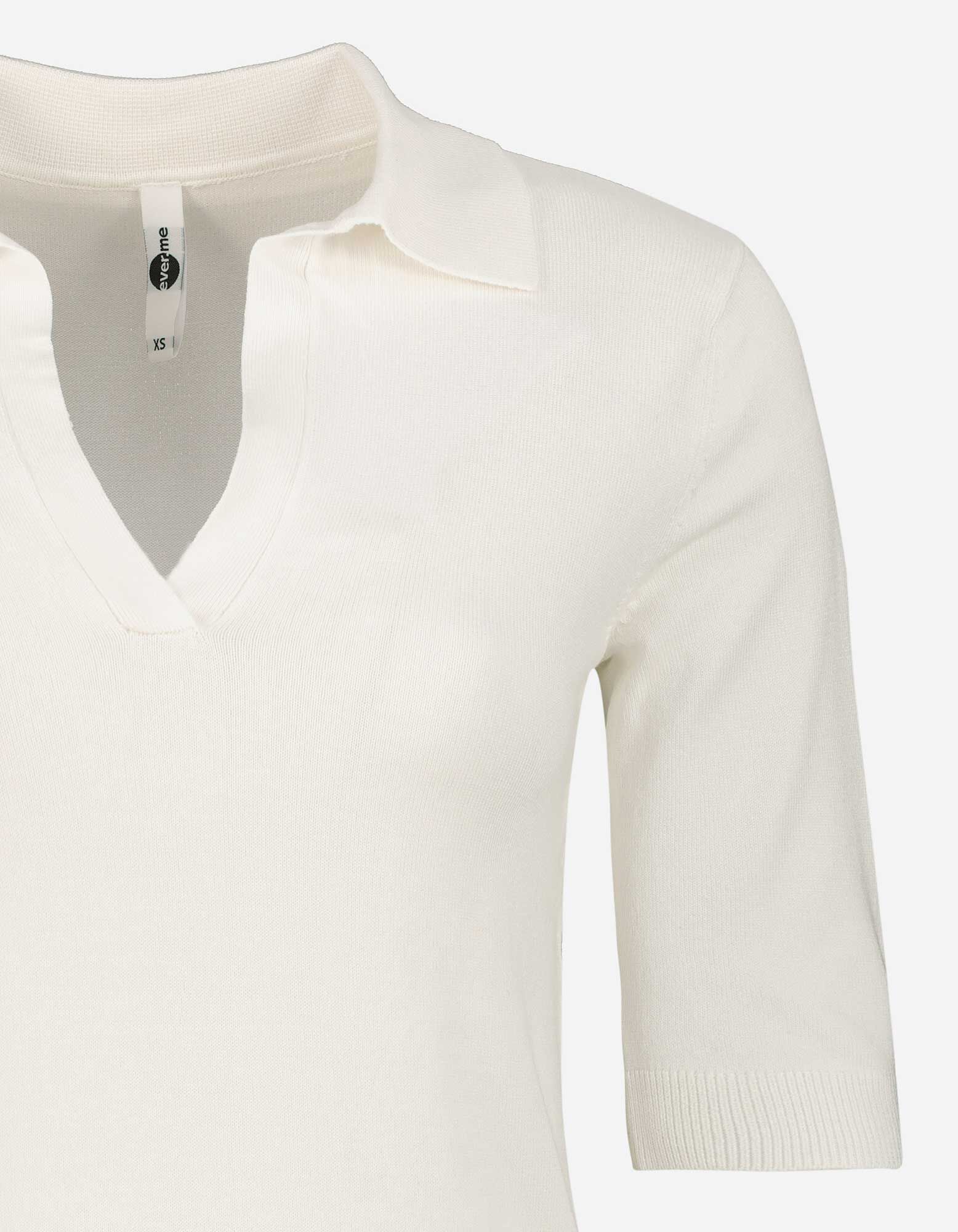 Pull-over - Viscose m&eacute;lang&eacute;e - blanc