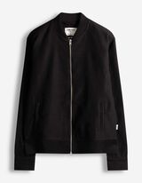 Strickjacke - einfarbig - schwarz