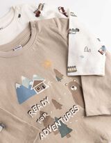 Langarmshirt - 2er-Pack