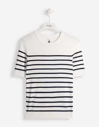 Pullover - Feinstrick - Off-White