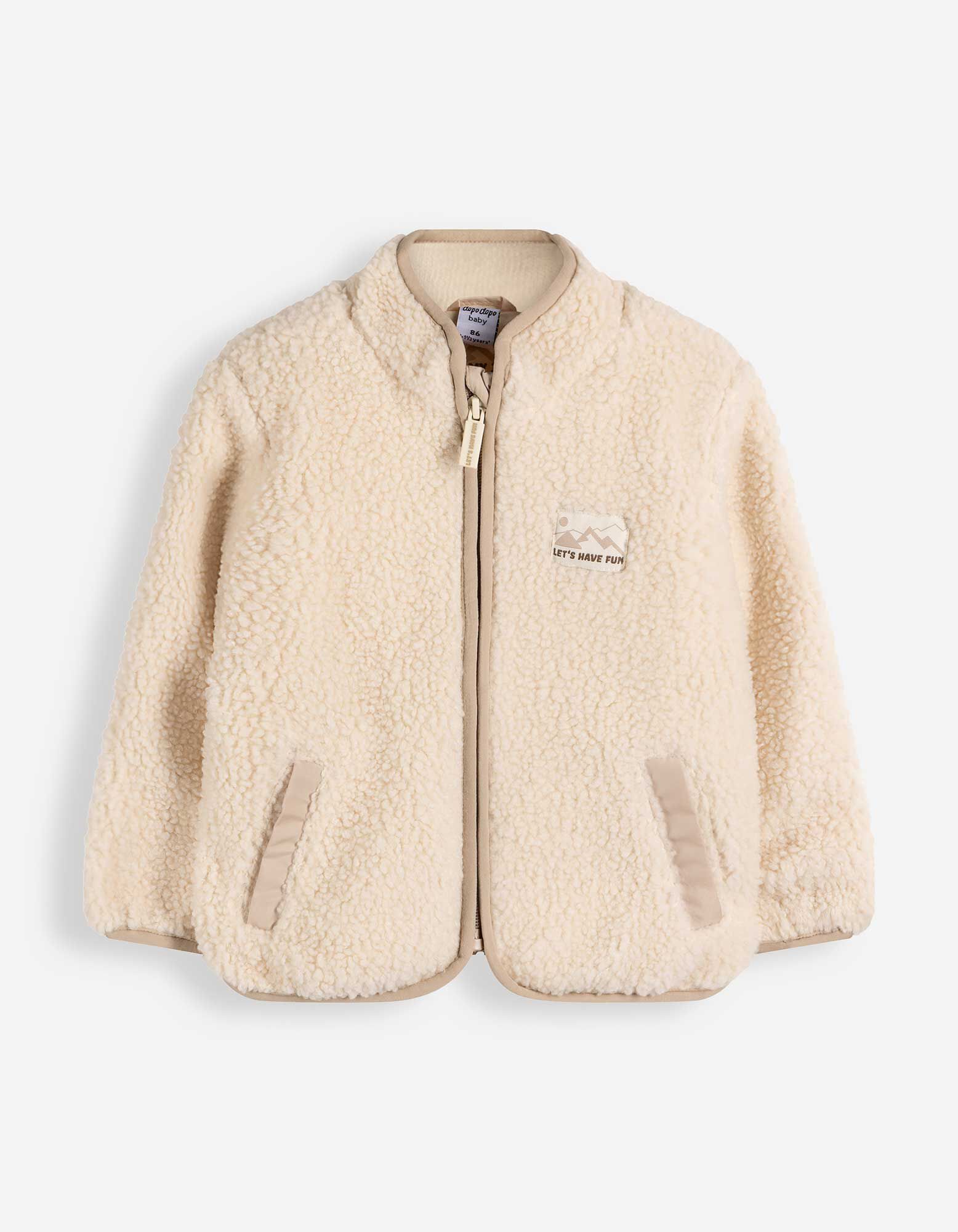 Jas - Teddy - Beige